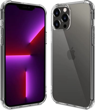 Hoesje Geschikt voor: iPhone 14 Pro Anti Shock Silicone - Transparant - ZT Accessoires