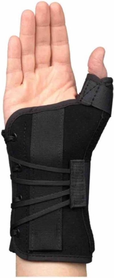 Basko Ryno Lacer Polsorthese met duim-Links-Maat XS: 12 - 14 cm