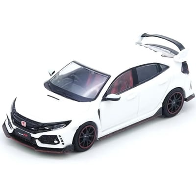 Inno Models Schaal Honda Civic Wit Afgewerkt Product 1/64 Type-R (FK8) FK8-WHI gray