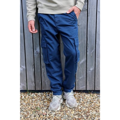 Kultivate Tr Cargo Dark Navy Größe: S | Cargohosen Outlet | Herren | Blau