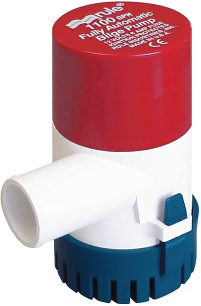 Rule Pumps Bilgepomp 1100 Gph Rood,Wit 1100 GPH