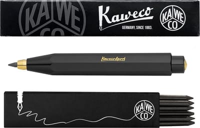 Kaweco - Vulpotlood 3,2 - Classic Sport - Zwart - Met doosje vullingen