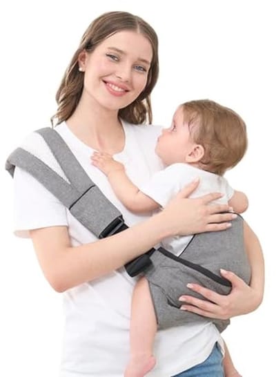Draagzak Peuter - Babyhouder - Veilig Dragen - Antislip Zitting - Tot 20kg - Grijs
