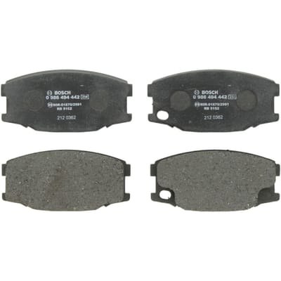 Remblokset BOSCH 0 986 494 442, voorkant, achter