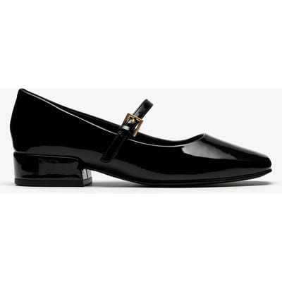 Seren30 Gespschoenen Zwart Patoen