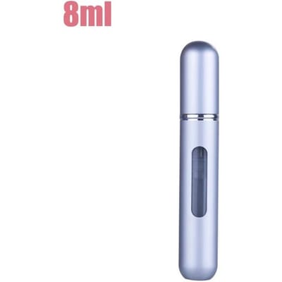 10/8/5ml Parfum Verstuiver Draagbare Vloeistofcontainer Voor Cosmetica Reizen Mini Aluminium Spray Alcohol Lege Hervulbare Fles white
