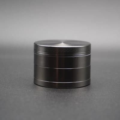 50mm Precisie Kruidenmolen - zinklegering - Grinder - Gun Metal
