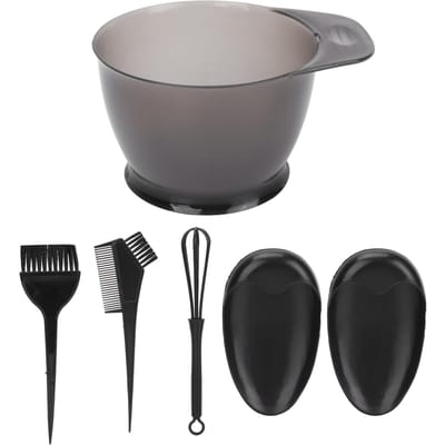 5 STUKS Professionele Salon Haarkleurset Haarverf Kwast Kom Kam Haarkleurtools Set