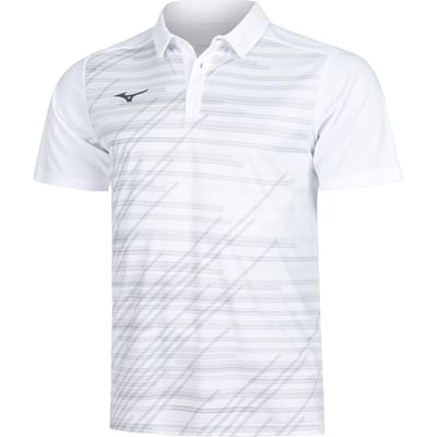 Mizuno Chiba Polo Heren-Wit