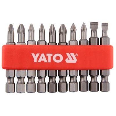 YATO Bitset Schroefbits 50mm 10 Stuks