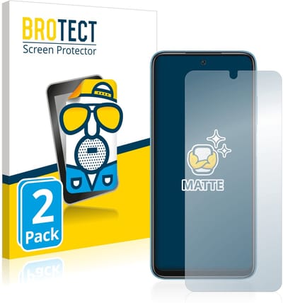 BROTECT - Screenprotector voor Xiaomi Redmi 10 (2022) - Folie Beschermfolie matte 2 Stuks