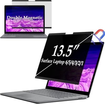 Famanu – Magnetisch privacyfilter voor 13,5 inch laptops - afneembaar blauw licht - privacyscherm - privacyfolie - privacyfilter