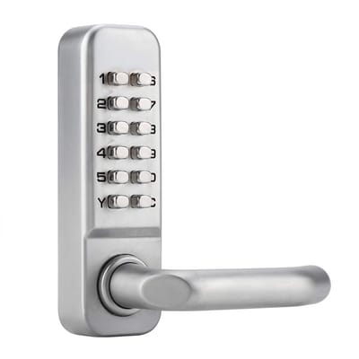 Dailygoods - Waterdichte Mechanische Code Lock - Code Combinatie Deurslot - Sleutelloze Beveiliging - Geschikt voor Houten Deuren - Ideaal voor Kantoo...