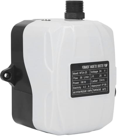 Dailygoody - Waterdruk Booster Pomp - Automatische Thuis Booster Pomp - Wit - Hoogwaardige Waterpomp voor Thuisgebruik - Ideaal voor Huishoudens en Tu