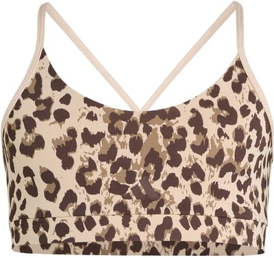 Adidas Sportswear Sportbeha Met Dierenprint - Kinderen - Beige