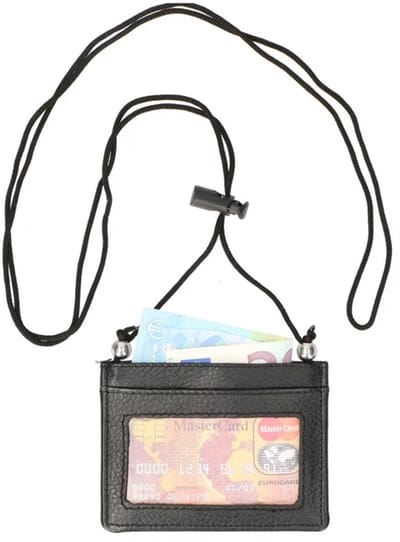Nektasje - Reisportemonnee - Nektasje voor Creditcards - voor dames en heren - Waterafstotend - Travel wallet - Veilig op reis