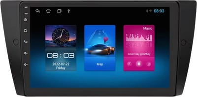 Autoradio met bluetooth - Carplay - Voor BMW 3-Serie E90/E91/E92/E93 - Geschikt voor Apple en Android - Stereo - Navigatie - Navigatiesysteem auto - 1GB 16GB