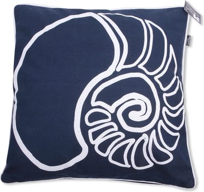 In The Mood Slak - Sierkussen - Indigo Blauw/Ivoor - 50x50 cm