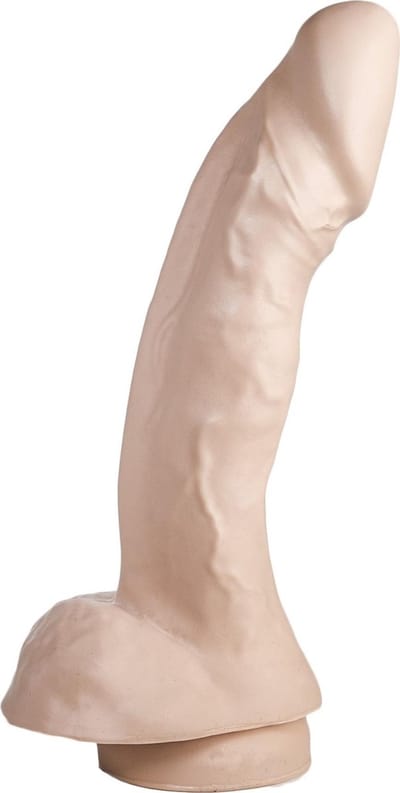 515 line - Dildo - Lengte 27 cm- Diameter 6 cm - Met Zuignap - Beige-roze