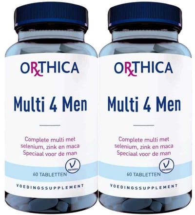 Orthica Multi 4 Men - 2 x 60 tabletten - Voordeelverpakking