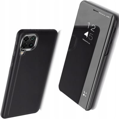 Étui à rabat Clear View Samsung Galaxy M53 5G noir