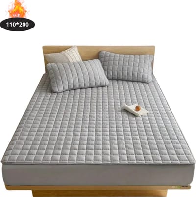 Nivard Waterdicht Hoeslaken - Beddengoed - Fitted Sheet - Bed - Donkergrijs 110x200
