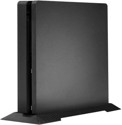 Dailygoods- Verticale Standaard Slank - Geïntegreerde Koelschachten - Antislipvoeten - Hoogwaardig Kunststof - Eenvoudige Bevestiging - Stabiele Ondersteuning - Console Standaard