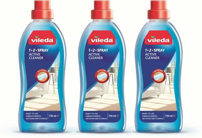 Vileda 1-2 Spray Liquid - 3x 750 ml