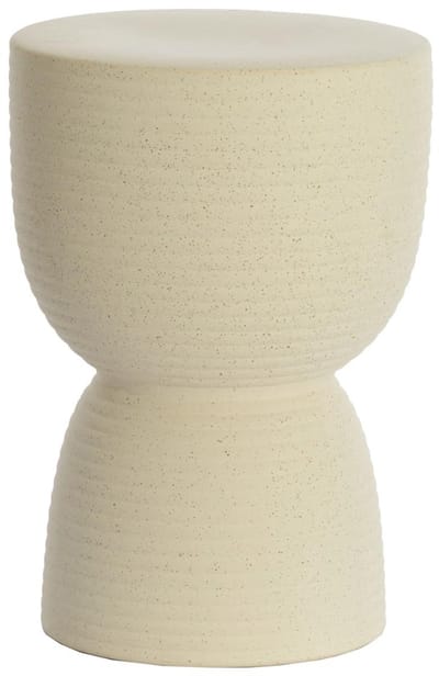 Light & Living Bijzettafel Finca - Wit - 28.5x28.5x42cm - Modern