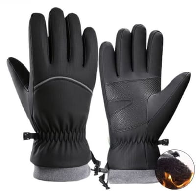 Winddichte Winterhandschoenen voor Heren L – Touchscreen, Antislip, Waterdicht, Thermisch – Fietsen, Motor Rijden, Skiën, Outdoor Activiteiten en Koud Weer – Thermohandschoenen / Heren Handschoenen