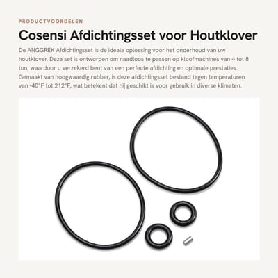 Dailygoods- Afdichtingset Hoge Compatibiliteit - Afdichtingstape Waterdicht - Afdichtingsstrip - Rubbermateriaal - Betrouwbaar Olie-water Beschermend - Temperatuurbestendig -40F Tot 212F - Afdichtingen