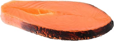 Nep Zalm Model - Kunstvis Decoratie - Restaurant Display - Realistisch Uiterlijk - 20 x 10.5 cm - Oranje