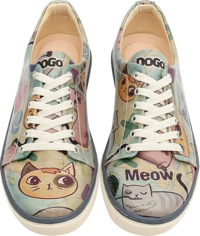 DOGO Dames Sneakers - Cats of the World 39