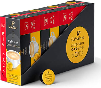 Tchibo Cafissimo | Caffè Crema Fine Aroma | 4x30 Cups
