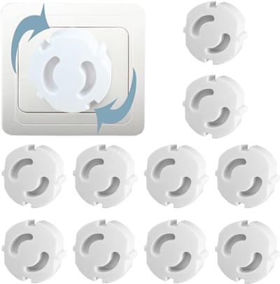 Solidchoice - 10 Stuks Kindveilig Stopcontactbeschermers