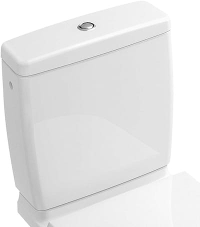Toilet Reservoir - Binnengarnituur - DualFlush Spaarknop - Keramiek Afwerking - 13 kg - Wit
