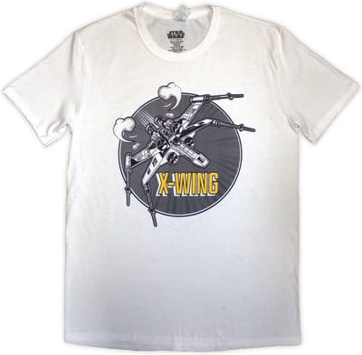 Disney Star Wars - X-Wing Graphic Heren T-shirt - S - Wit