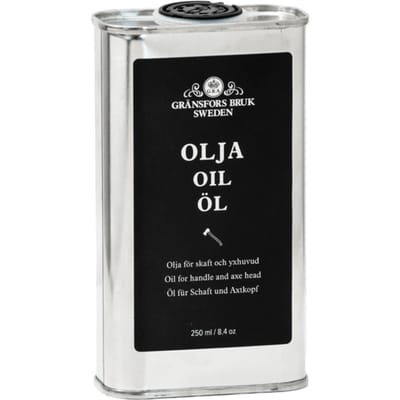 Gränsfors olie voor steel en bijlkop
