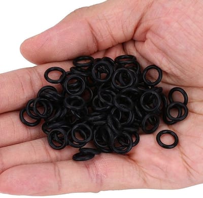 Dailygoods- O-ringen 100pcs - Rubber O-ringen - Vis Accessoires - Wacky Rigging - Duurzaam - Lichtgewicht - Visaccessoires