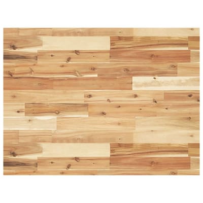vidaXL - Bureaublad - met - olieafwerking - 100x60x4 - cm - massief - acaciahout