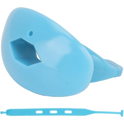 Protège-dents professionnel antichoc portable pour tous les sports de contact Bleu clair bleu clair