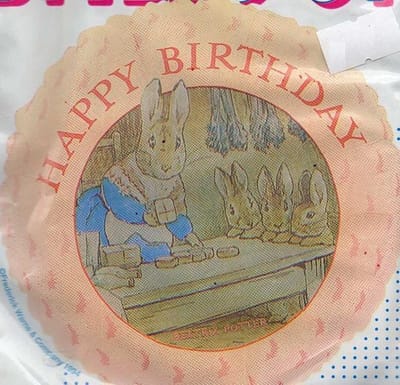 folieballon - Peter Rabbit - Happy Birthday