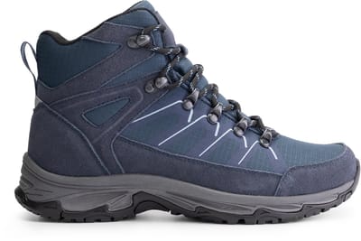Travelin' Grenaa Dames - Halfhoge wandelschoenen - Waterdicht - Blauw