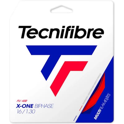 Tecnifibre X-One Biphase Tennissnaar 12m Rood 1,18mm