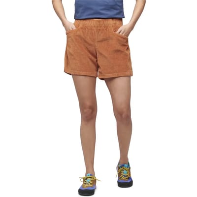 Fluwelen corduroy short voor dames Black Diamond Dirtbag