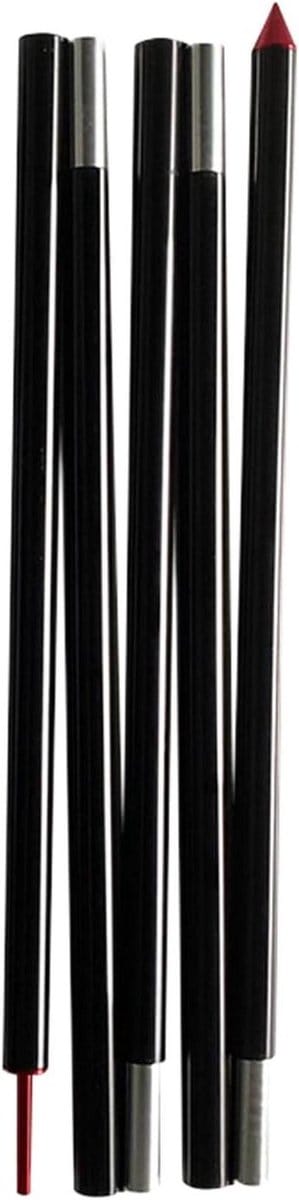 Telescopische Paal - Verstelbare Stok - Tent Stabiliseren - Aluminium Legering - Tot 2 Meter - Zilverkleurig