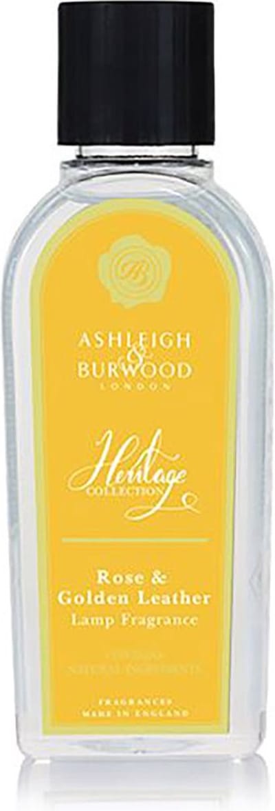 Ashleigh & Burwood Navulling - voor geurbrander - Heritage - Golden Leather & Rose - 250 ml