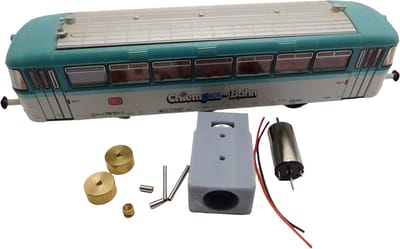 micromotor HR013F motor ombouwset voor Roco DR BR 104, DB BR 740, DB E44, u.a.