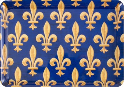 Dienblaadje Mini, fleur de lys