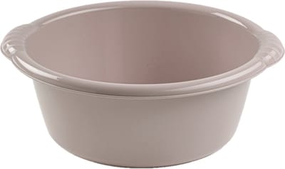 Plasticforte Afwasteiltje - 6 liter - taupe - rond - 34 x 14 cm - afwasbak